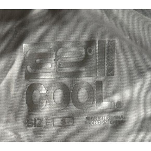 32 Degrees Cool Women’s  Pearl Blue Soft Fabric with Built-In-Bra Tank Small - Picture 5 of 5